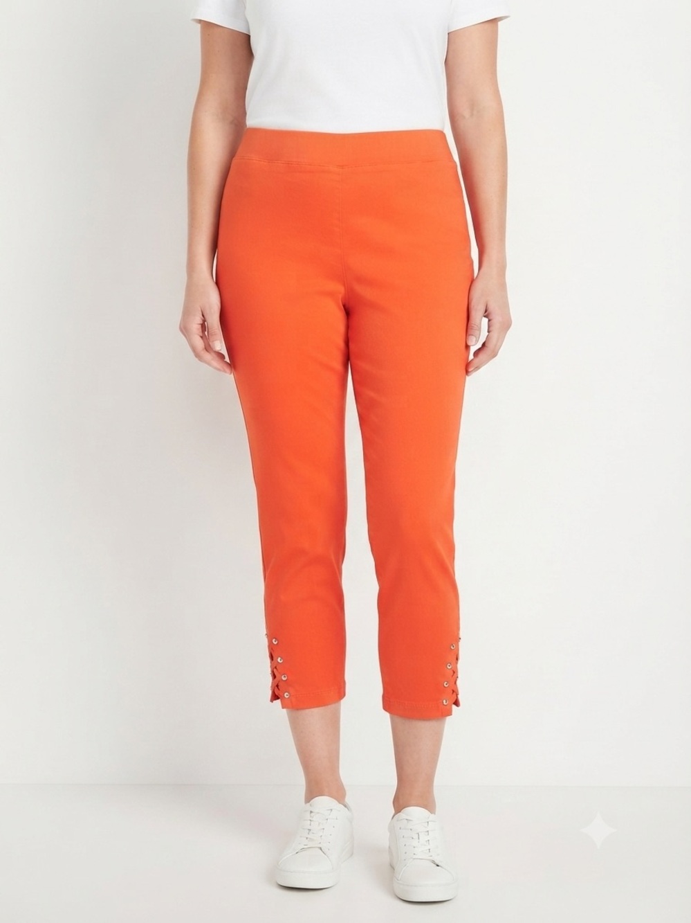 89th and Madison Vibrant Orange Dress Pants